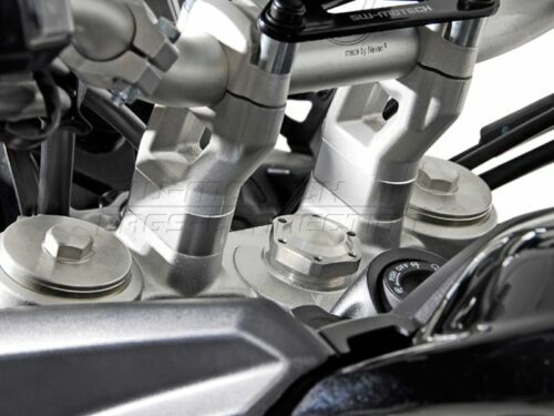 SW-MOTECH Bar Back H=32 Mm - Silver - Per Modelli BMW - Alza Manubrio Motocicletta - Foto 9