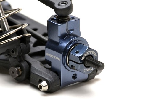 Exotek 1895 Sechskant-Set 7075 7,5 mm breit + 3 mm (2): Tekno EB410/ET410 - Bild 2 von 2