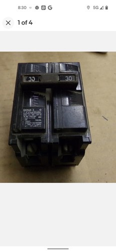 Circuit Breaker Gould Type EQ-P 2-Pole 30A  *FREE SHIPPING* - Picture 1 of 3