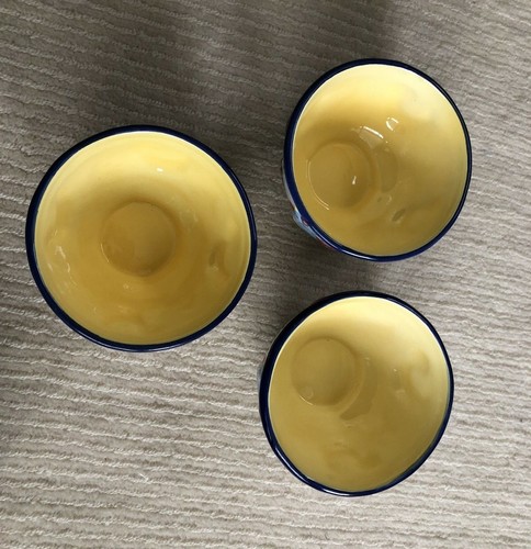 2002 French Country Collection by Sudi McCollum MARGOT (3) Rooster Bowls - Picture 2 of 10