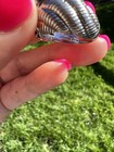 Judith Ripka sterling midnight sapphire rope galore Ring — photo 4