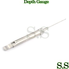 Depth Gauge High Quality 0mm to 60mm orthopedics surgical Instruments