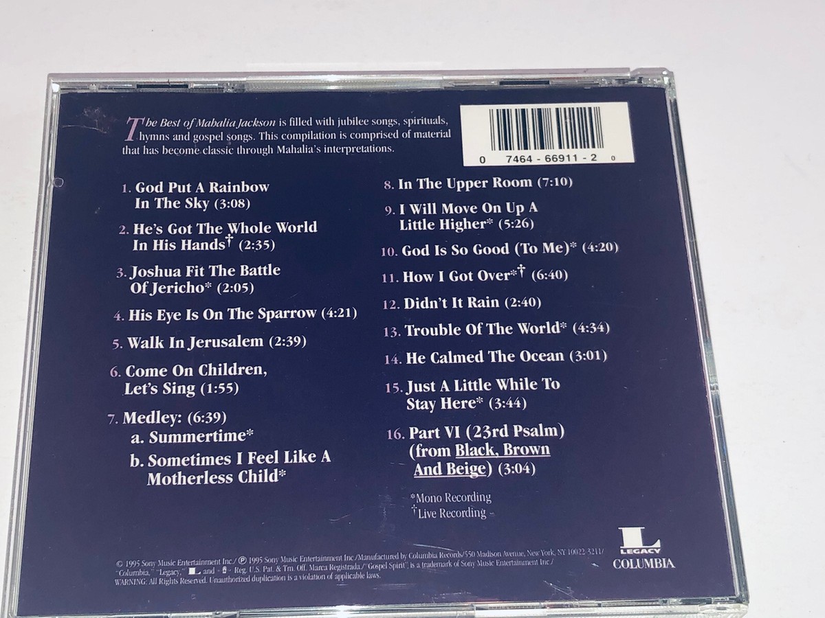 12inchLP／The Best of Mahalia Jackson Amazon.com: Legend : The Best of Mahalia Jackson: CDs y Vinilo
