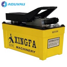 AOUVAU Air Hydraulic Pump 1.7L 10,000 PSI, 3/8" NPT Air Actuated Foot Pump