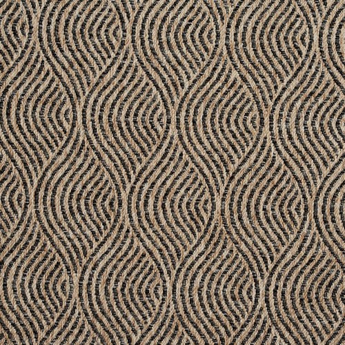 Calista Louis Grey Geometric Woven Pattern Upholstery Fabric by the Yard - Picture 1 of 2