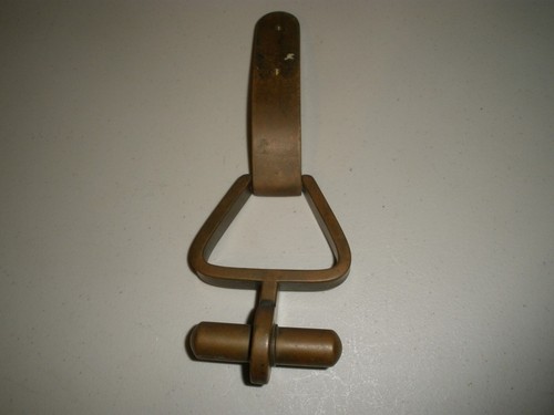 Antique Arts & crafts Bronze Door Knocker Architectural Hardware - Picture 4 of 12