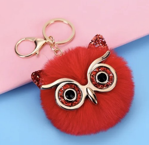 Lindos llaveros pompón de búho - regalo - Imagen 25 de 37