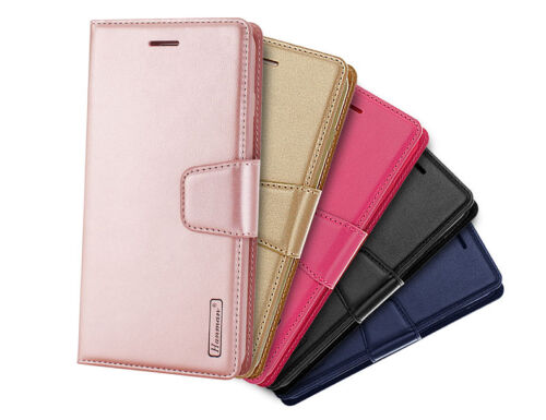 Luxury Hanman Leather Wallet Flip Case Cover For Samsung Galaxy J8 J5 J7 J2 Pro - Picture 1 of 6