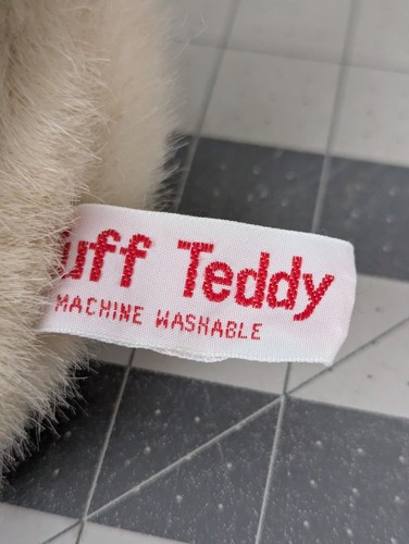 Russ Tuff Teddy Bear Plush 6 Inch Red Earmuffs Stuffed Animal Toy #2 - Picture 3 of 9