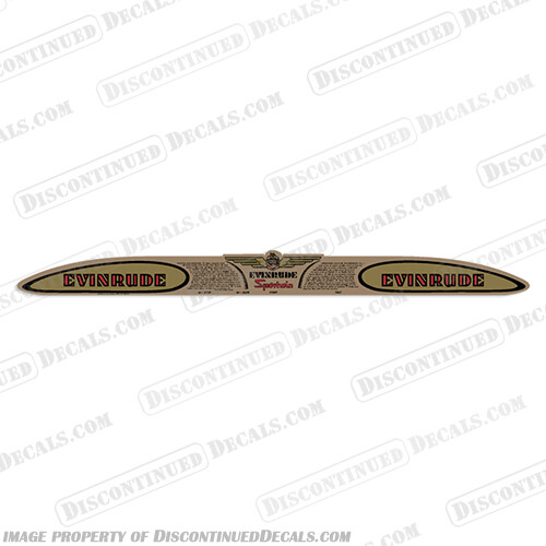 Fits Evinrude 3.3 Sportwin 1941 Outboard Decal Kit - Picture 1 of 1