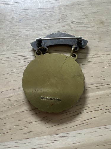 NRA PRO-MARKSMAN 50FT AWARD MEDAL VINTAGE BLACKINTON - Picture 5 of 9