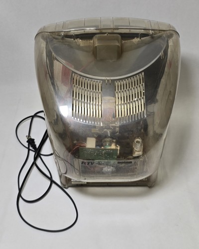 KTV 13CLR-VR 13" See Through Clear Shell Prison TV CRT Gaming Retro - Picture 2 of 6