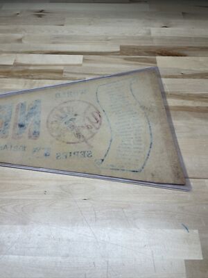 Fanion Vintage New York Yankees World Series 1981 – 29x12 Pouces Officiel MLB