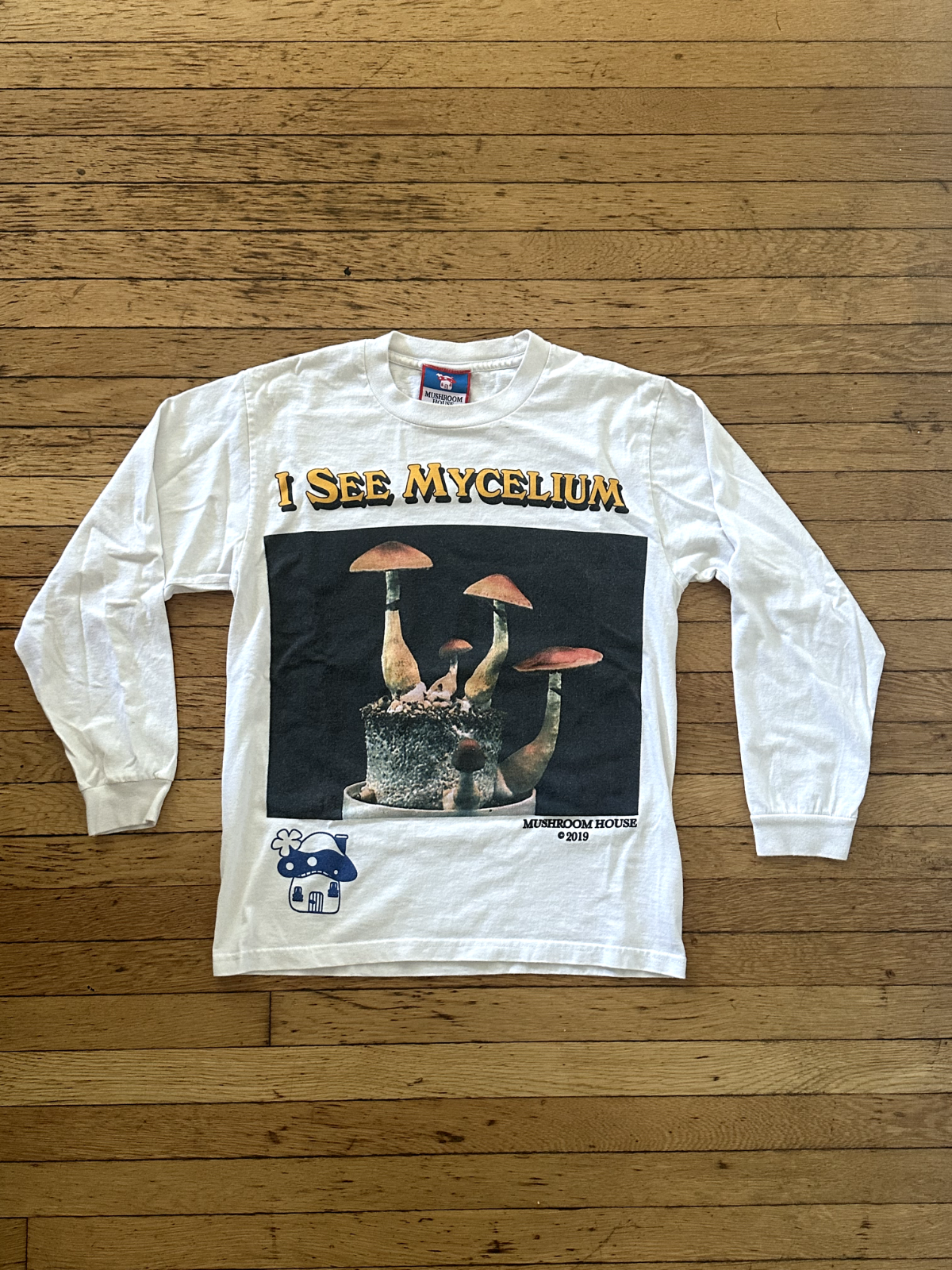 Online Ceramics Mycelium Graphic Tee Medium Limited Restock-image