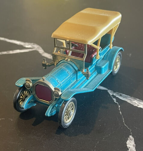 Vintage Matchbox Models Yesteryear 1909 Thomas Flyabout Blue Y-12 Lesney England - Picture 2 of 7