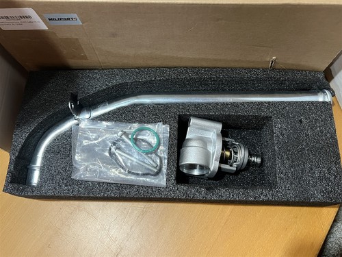 Thermostat Housing and Pipe fits Buick, Cadillac, GMC, Chevy Replaces 12678779 - Picture 1 of 5