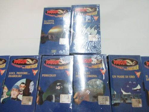 DIABOLIK TRACK OF THE PANTHER # 1 / 40 VHS VIDEOKASSETTEN BLISTER GADGET !!! - Bild 7 von 12