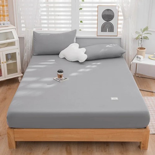 3tlg Spannbettlaken Mikrofaser Tiefe Taschen Bettlaken Set Laken mit 2 Kissenbezügen - Bild 34 von 37