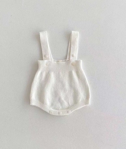 Baby Mädchen Straps Strampler & Blumen Cardigan Set, Neugeborene Winter Outfit, 0-12M - Bild 8 von 11