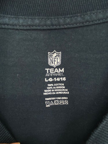 NFL Niños Talla 14/16 Equipo Ropa Seattle SeaHawks Fútbol Manga Larga Camisa 2510 - Imagen 3 de 6