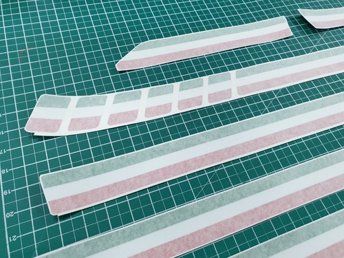 Exact spec Italian side Stripes for Fiat 500 Stickers Decals foils Decorative - Picture 8 of 8