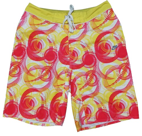 Nike Shorts Nice Men's Multi Color Short Outdoor Beach Board Waist 30 Polyester