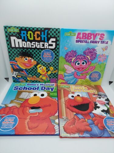 My First Music Fun, Sesame Street Books, Lot of 4 books - Foto 2 di 3
