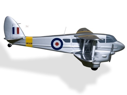 De Havilland DH-89A Dragon Rapide Dominie RAF aereo in legno nuovo modello piccolo 1/48 - Foto 2 di 12