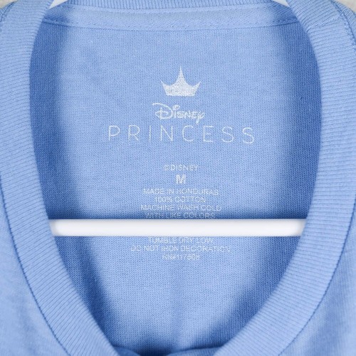 Disney Princess Adult Unisex M L Ariel The Little Mermaid Light Blue Tshirt - Picture 4 of 5