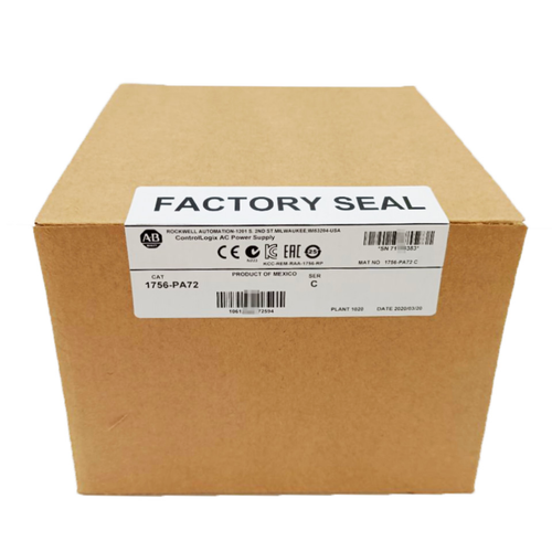 New Allen-Bradley 1756-PA72 SER C ControlLogix AC Power Supply AB 1756PA72 - Picture 2 of 2