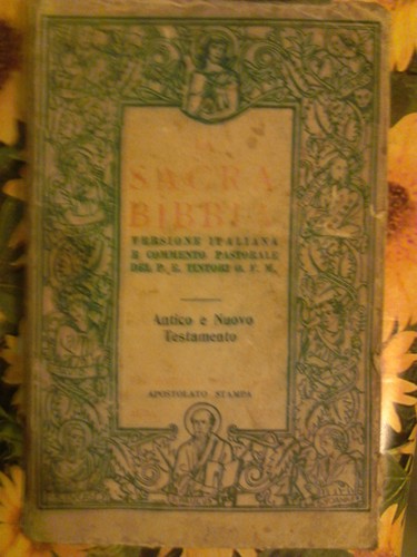 LA SACRA BIBBIA 1931 SAN PAOLO Tintori - Foto 1 di 6