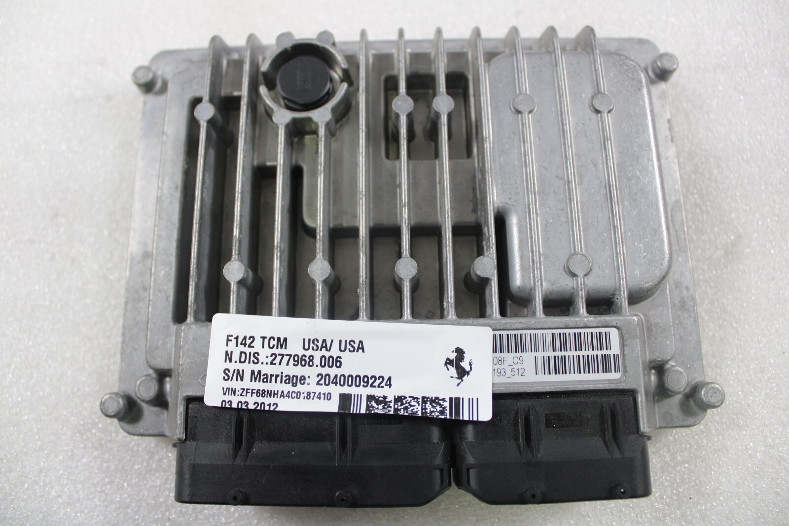 Ferrari 458 Italia, Transmission Control Module, Used, P/N 277968
