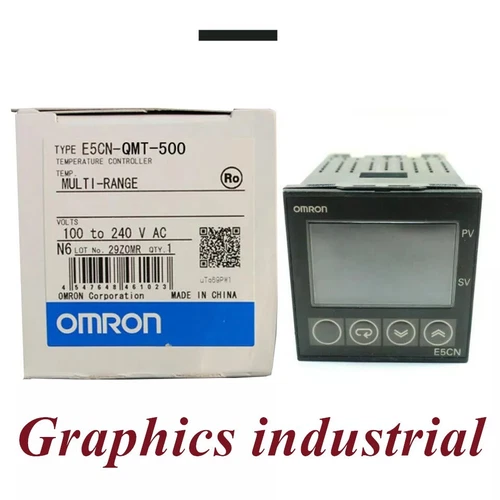 NEW IN BOX OMRON E5CN-QMT-500 Temperature controller 100-240V