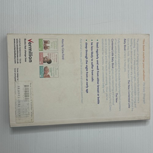 The New Contented Little Baby Book de Gina Ford 2006 Calm Parenting Guide Book - Imagen 2 de 6