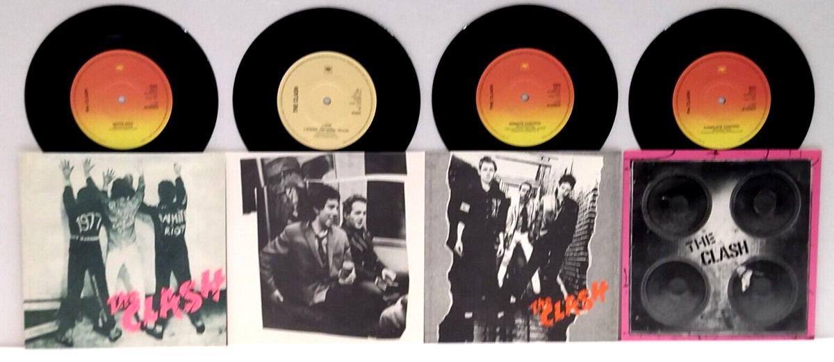 The Clash - The Singles 7'' EP Box 2006 Japan ORIG Sony SEX The Clash - The Singles 7'' EP Box 2006 Japan ORIG Sony SEX
