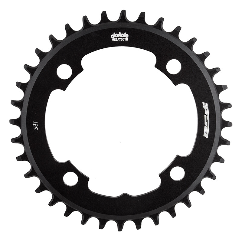 Full Speed Ahead Megatooth 1x1011spd Chainring Fsa Megatooth 104mm 38t 4b Bk Full Speed Ahead Megatooth 1x1011spd Chainring Fsa Megatooth 104mm 38t 4b Bk