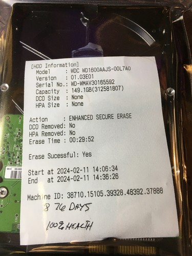 Western Digital 3.5 SATA Storage Drives, Tested, Erased, Ready 2 go! Great Deal! - Picture 28 of 70