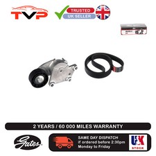 Gates V-Ribbed Belt Set For Peugeot 3008 2009-2016 1.6 K026Pk975