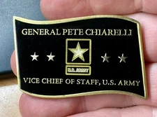 USA ARMY General Pete Chiarelli Vice Chief Of Staff US Army