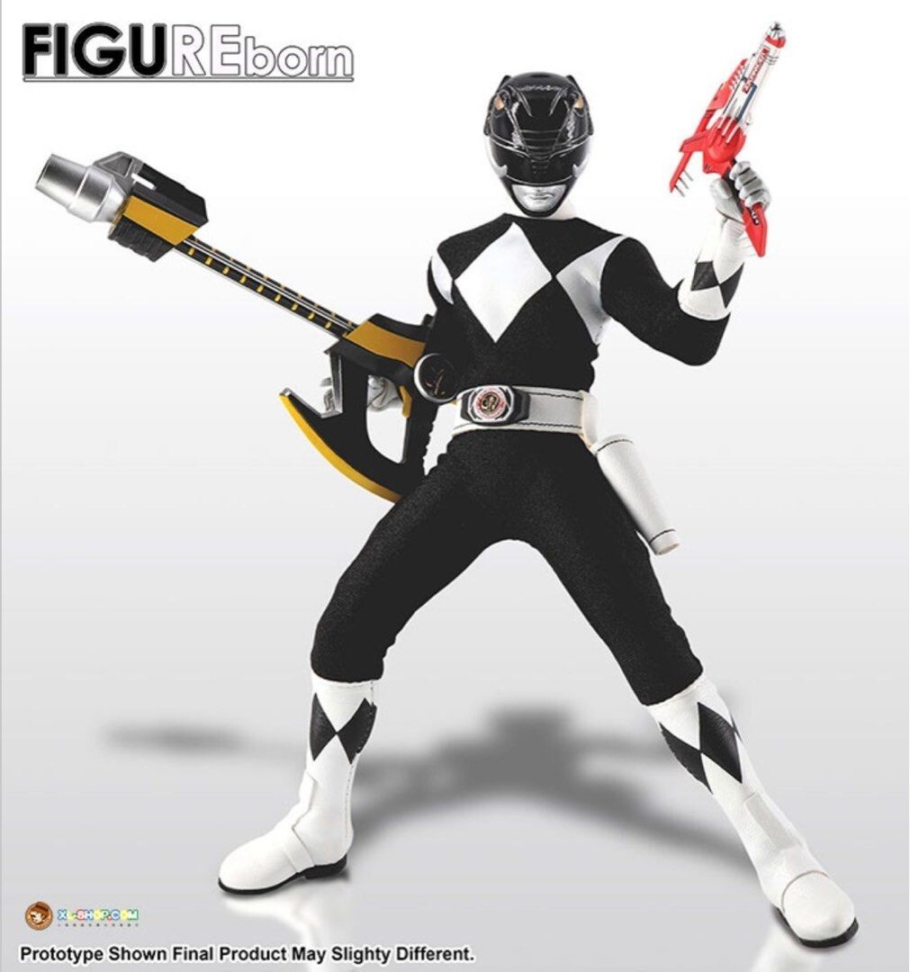 Somebody FIGUREborn PR02 Power Rangers Black Ranger | eBay