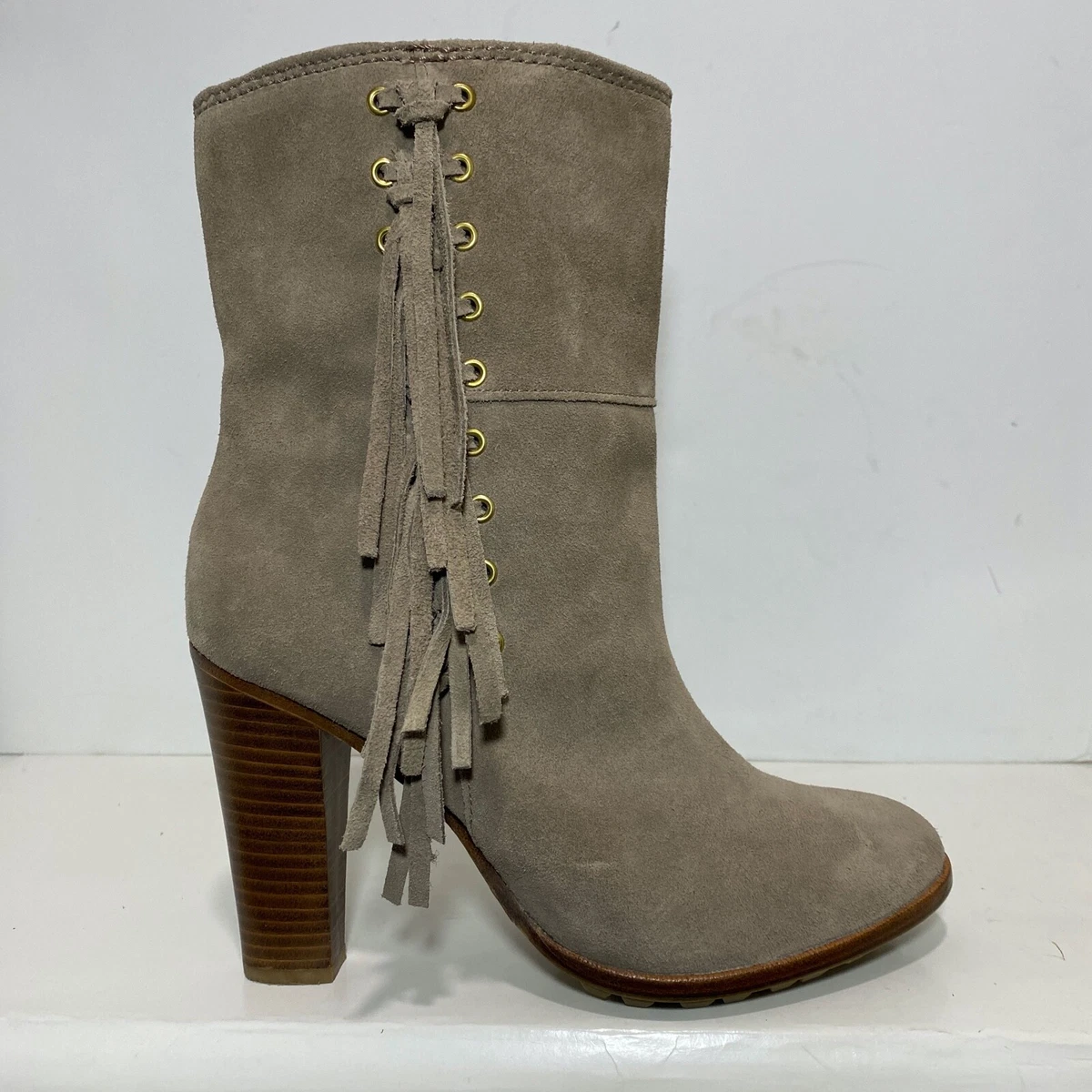 Coach fringe best sale boot