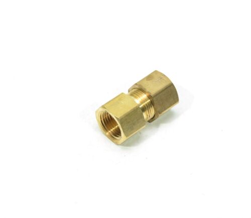 1/2 Od Compression Tube to 3/8 Npt Female Pipe Adapter Fitting Water Oil Gas - Picture 2 of 6