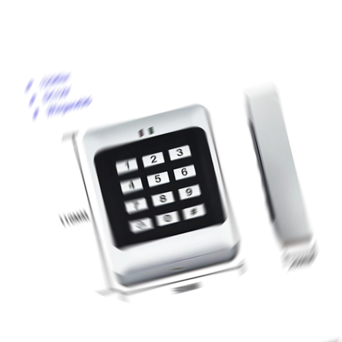 1000 User EM card Keypad password,blue backlight standalone access control - Video 1 of 1