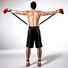 11Pcs 35lbs Resistance Bands Boxing Pilates Exercise Fitness Workout (Us Ship)