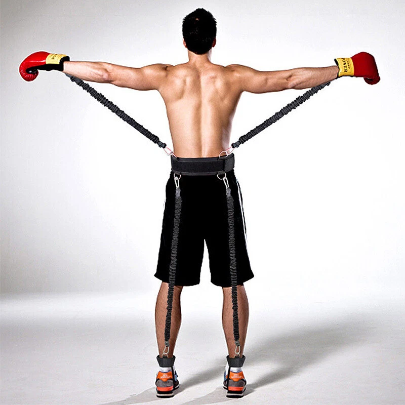 11PCS 35lbs Resistance Bands Boxing Pilates Exercise Fitness Workout (US SHIP)
Opens in a new window