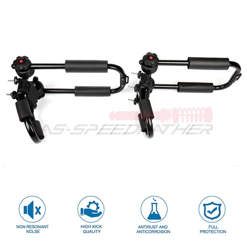 2x Black Cross Bar+ Adjustable Canoe Kayak Rack JBar For 2011-2020 Toyota Sienna - Foto 9 di 13