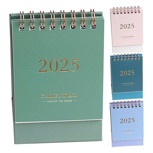 2024-2025 Mini Desk Calendar Small Desktop Standing Flip Monthly Calendar Decor - Picture 4 of 16