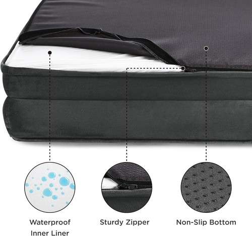 Environmentally Friendly XXL Orthopedic Dog Bed for Ultimate Comfort & Support - Picture 5 of 11
