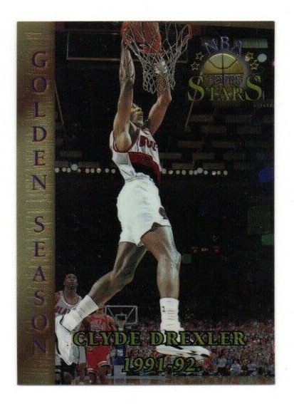 1996 Topps Stars Finest Clyde Drexler #64