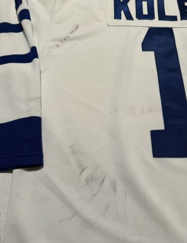 Authentic Vintage CCM St. Johns Maple Leafs Mark Kolesar Game Used Hockey Jersey - Picture 11 of 15